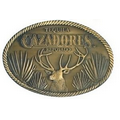 3.5" Die Cast Custom Belt Buckle